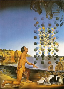 サルバドール・ダリ Painting - ダリ 五人の正体の前で瞑想する裸婦 キュビズム ダダ シュルレアリスム サルバドール・ダリ